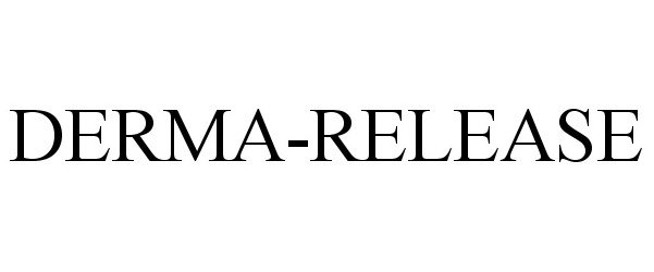 Trademark Logo DERMA-RELEASE