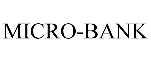 Trademark Logo MICRO-BANK
