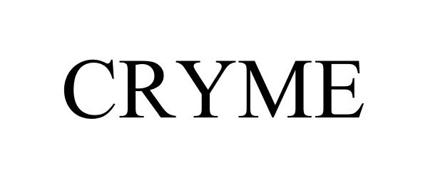 Trademark Logo CRYME