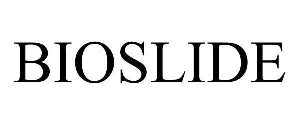 Trademark Logo BIOSLIDE