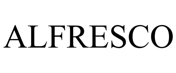 Trademark Logo ALFRESCO