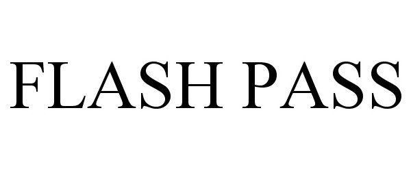  FLASH PASS