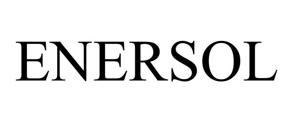 Trademark Logo ENERSOL