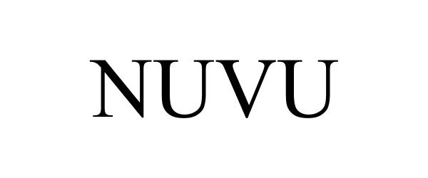 Trademark Logo NUVU