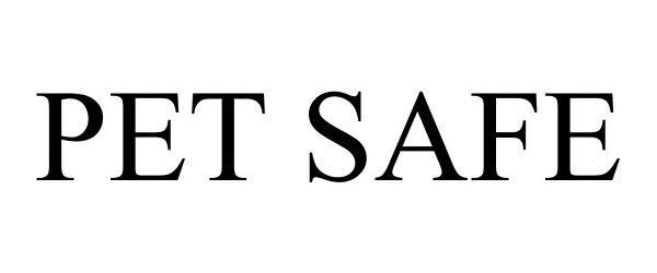 Trademark Logo PET SAFE