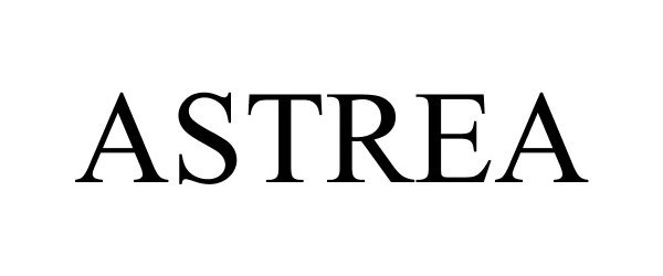 Trademark Logo ASTREA