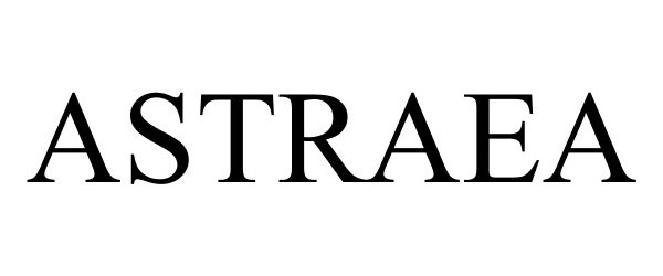 Trademark Logo ASTRAEA