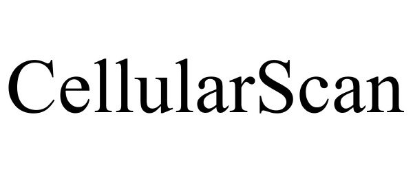 Trademark Logo CELLULARSCAN