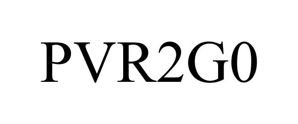 Trademark Logo PVR2G0