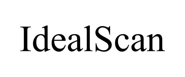 Trademark Logo IDEALSCAN