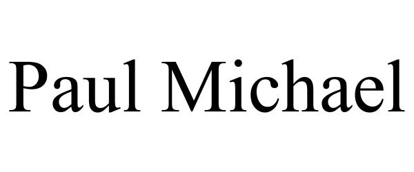 Trademark Logo PAUL MICHAEL
