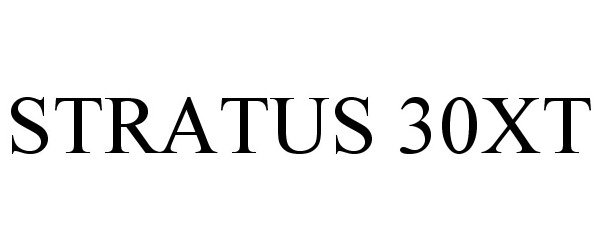 Trademark Logo STRATUS 30XT