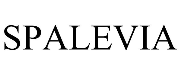 Trademark Logo SPALEVIA