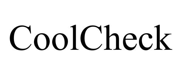 Trademark Logo COOLCHECK