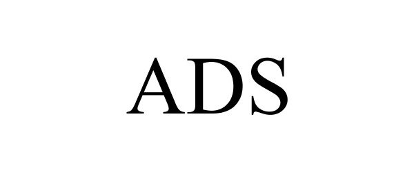Trademark Logo ADS