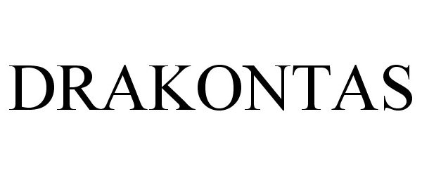 Trademark Logo DRAKONTAS