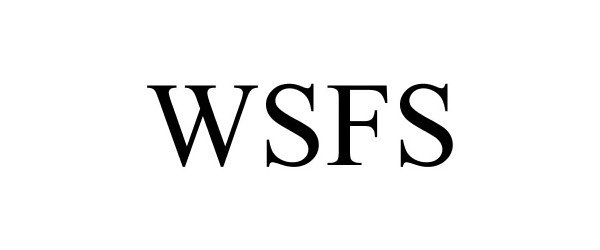 Trademark Logo WSFS