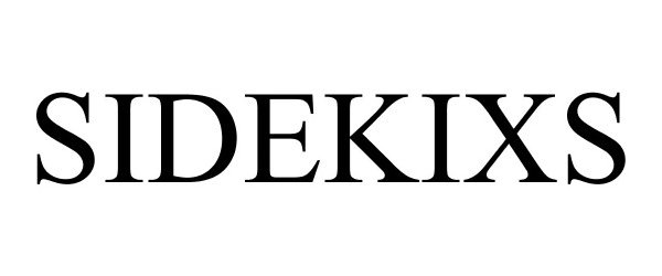 Trademark Logo SIDEKIXS