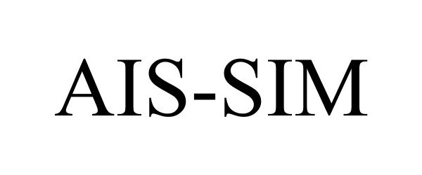 Trademark Logo AIS-SIM