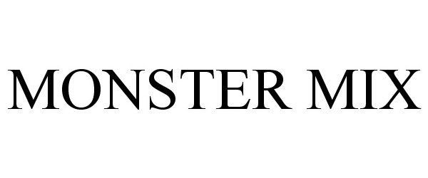 Trademark Logo MONSTER MIX
