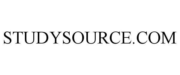 Trademark Logo STUDYSOURCE.COM