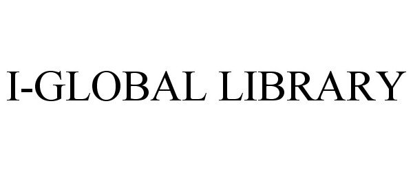  I-GLOBAL LIBRARY