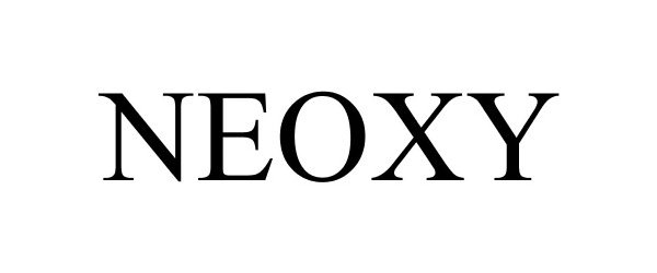 Trademark Logo NEOXY
