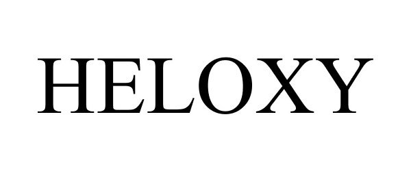 Trademark Logo HELOXY