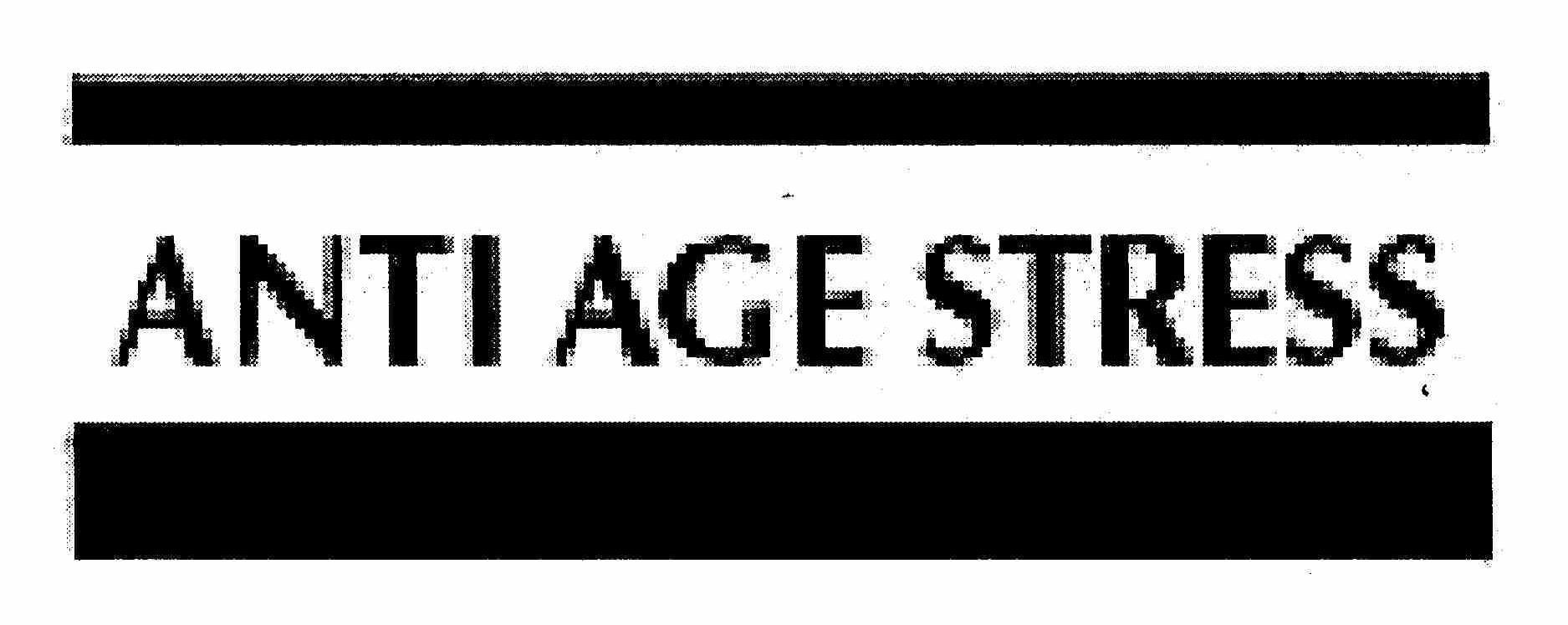 Trademark Logo ANTI AGE STRESS