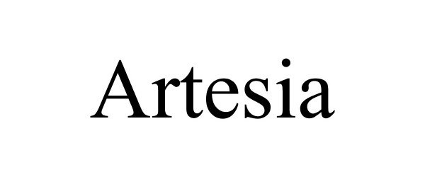 Trademark Logo ARTESIA