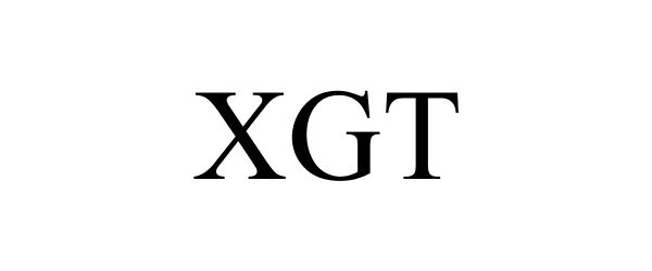 Trademark Logo XGT