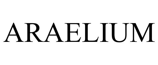 Trademark Logo ARAELIUM