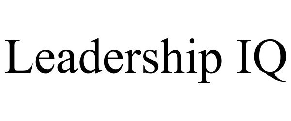  LEADERSHIP IQ