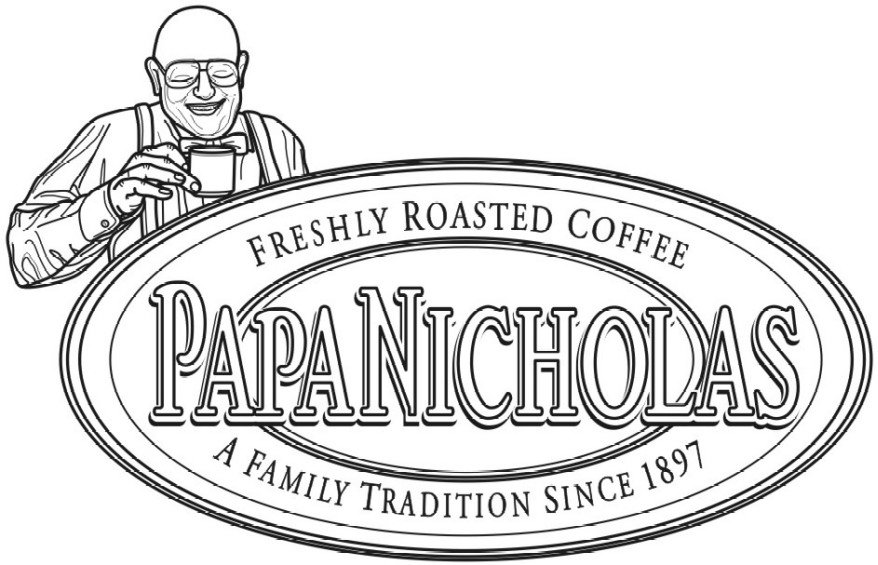  PAPANICHOLAS FRESHLY ROASTED COFFEE A FAMILY TRADITION SINCE 1897
