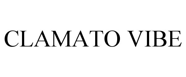 Trademark Logo CLAMATO VIBE