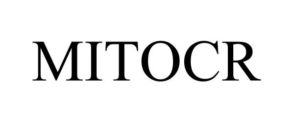 Trademark Logo MITOCR