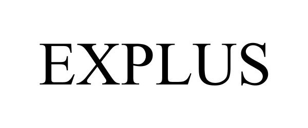 Trademark Logo EXPLUS