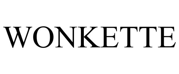 Trademark Logo WONKETTE