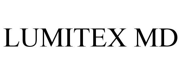 Trademark Logo LUMITEX MD