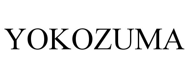 Trademark Logo YOKOZUMA