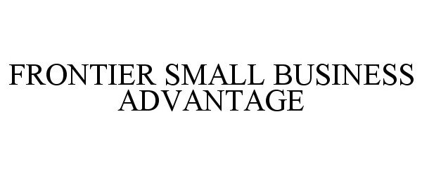  FRONTIER SMALL BUSINESS ADVANTAGE