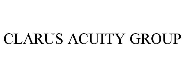  CLARUS ACUITY GROUP