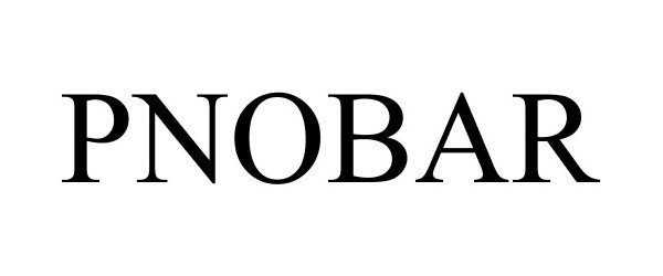 Trademark Logo PNOBAR