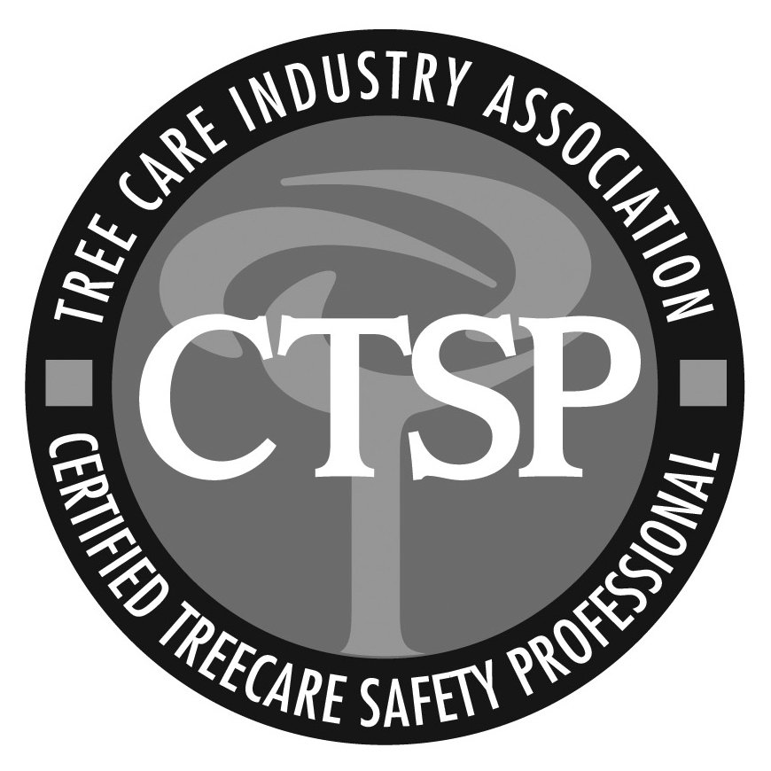  CTSP TREE CARE INDUSTRY ASSOCIATION CERTIFIED TREECARE SAFETY PROFESSIONAL