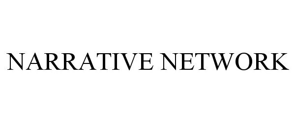  NARRATIVE NETWORK