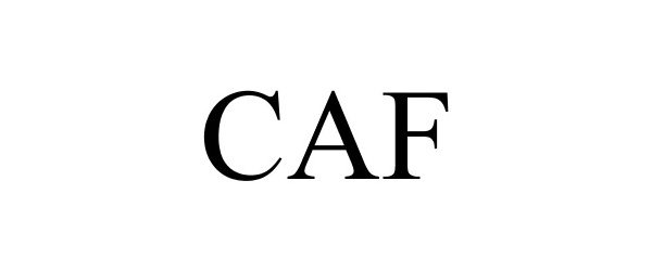 Trademark Logo CAF