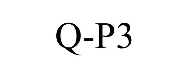 Trademark Logo Q-P3