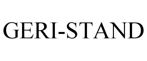 Trademark Logo GERI-STAND