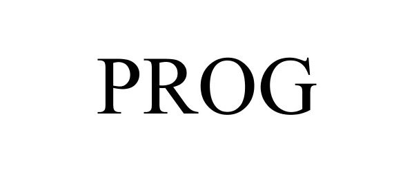 Trademark Logo PROG