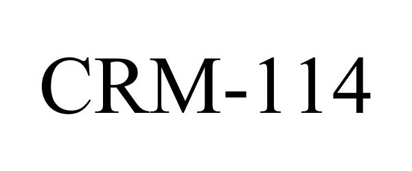 Trademark Logo CRM-114
